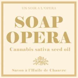 SOAP OPERA - Savon pour les mains - Huile de chanvre et seringa - 10 minimum