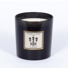Fireplace - Luxury scented candle 500g - LA BOHEME