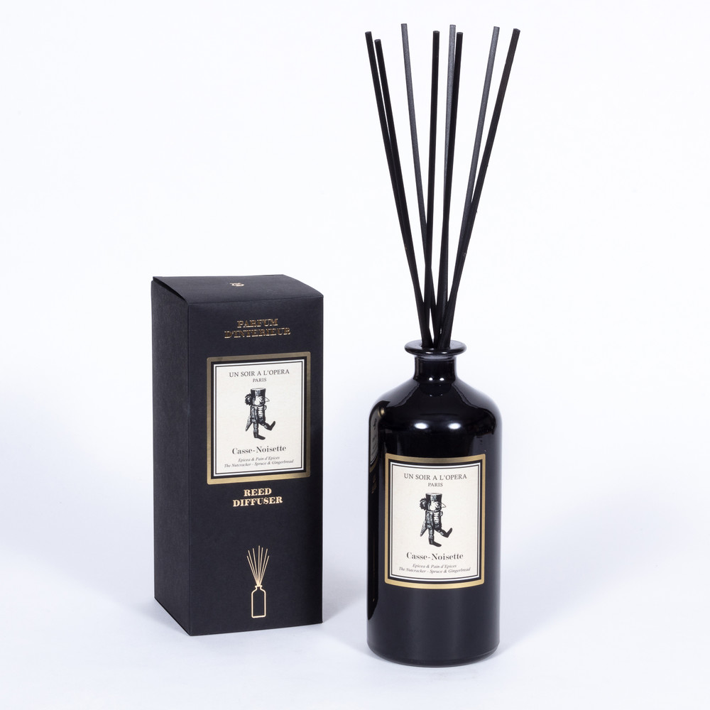 THE NUTCRACKER - Home reed diffuser 180 ML - Spruce and gingerbread - 4 units minimum