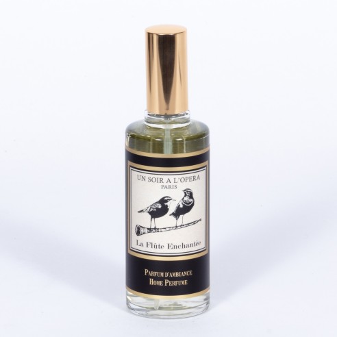 Spray d'ambiance 100 ml - bois de cèdre et rose - LA FLUTE ENCHANTEE