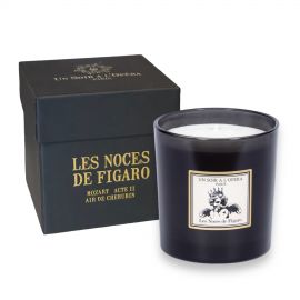 LES NOCES DE FIGARO - Bougie 550 gr Noël - Rose hespéridée - 2 minimum