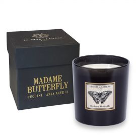 MADAMA BUTTERFLY - Christmas Luxury scented candle 550g - Sakura cherry tree and verbana - 2 units minimum