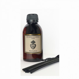 MEDITATION - Refill for home reed diffuser 180 ML - Franckincense Resin and Benjoin - 3 units minimum