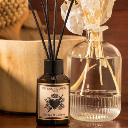 diffuseur de parfum 100 ml - ROMÉO & JULIETTE - Jasmin du Soir -