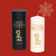 THE NUTCRACKER - Tattooed pillar candle - Ivory - 4 units minimum