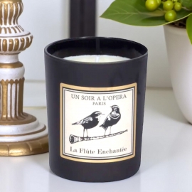 LA FLÛTE ENCHANTÉE - Bougie Cèdre Rouge et Rose Otto