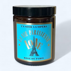 LA VIE PARISIENNE - ROSE DE PARIS - Bougie 140 GR