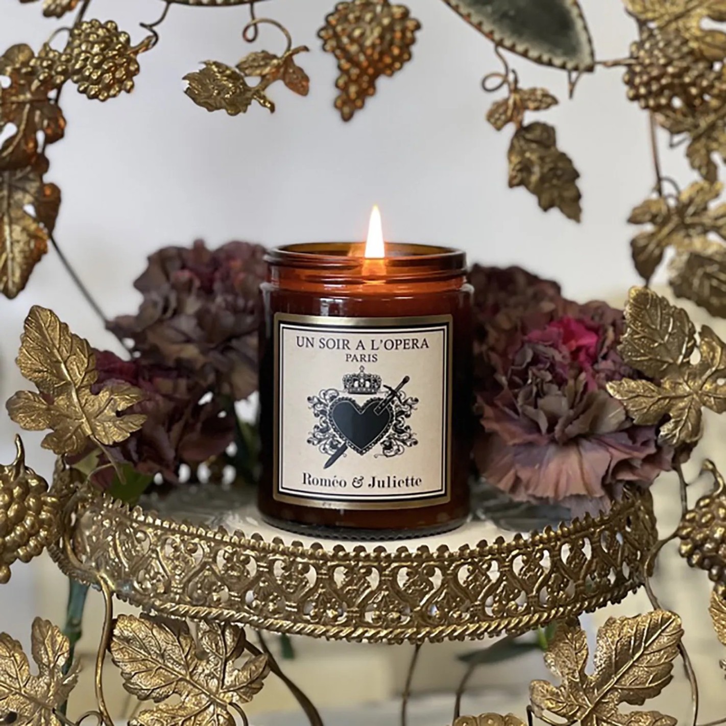 Night Jasmine scented Candle Romeo and Juliet  | Un Soir à l'Opéra